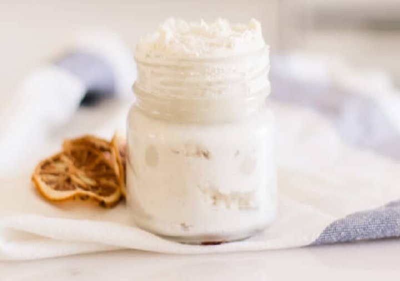 homemade and easy cream